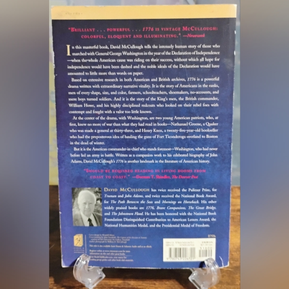 David McCullough's 1776 Book - Picture 2 of 6